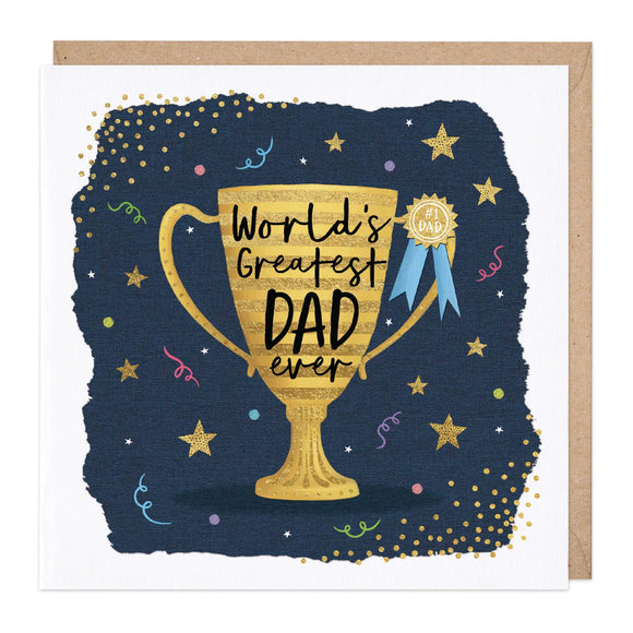 Worlds Greatest Dad Father's Day Card