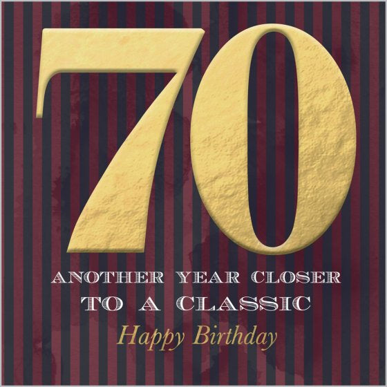 70, Another Year Closer To A Classic