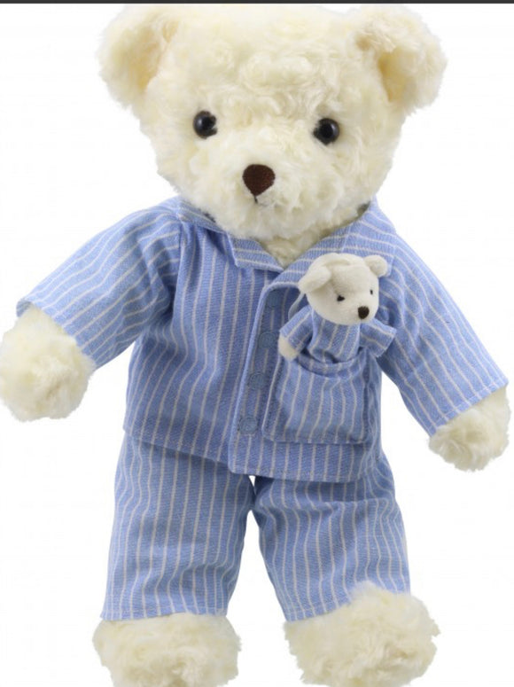 Wilberry Dressed Animals Bedtime Bear (Pyjamas)