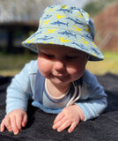 Sharks Sun Hat, 1-3 Years