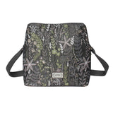 Grey Autumn Jacquard Logan Bag
