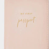 Children's My First Passport Holder Pink