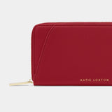 Hana Purse Garnet Red