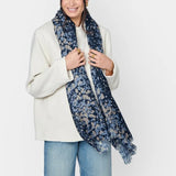 Scattered Dot Printed Scarf
