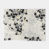Floral Burst Printed Foil Scarf