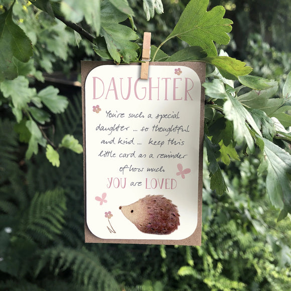 Keepsake Card - Daughter