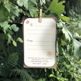 Keepsake Card - You Mean The World To Me