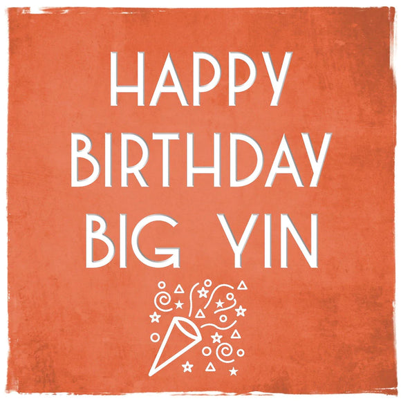 Happy Birthday Big Yin