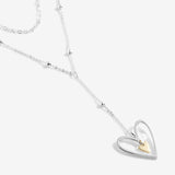 Lea Lariats Heart Lariat Necklace