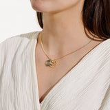 Perla Abalone Pearl Star Necklace