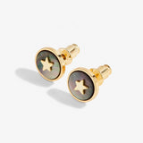 Perla Abalone Pearl Star Stud Earrings