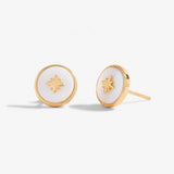 Perla Mother Of Pearl Star Stud Earrings
