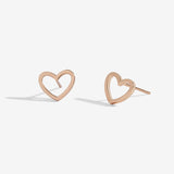 Florence Heart Earring Trio Set of 3