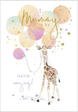 Card: Mummy To Be/Baby Shower - Giraffe