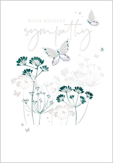 Card: Sympathy Butterflies