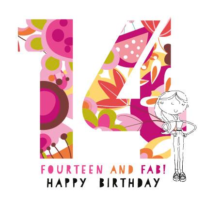 14 And Fab! Happy Birthday