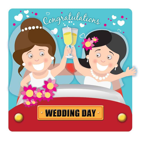Card, Congratulations Wedding Day