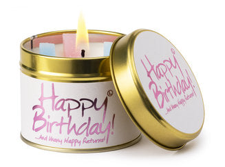 Happy Birthday Candle Tin