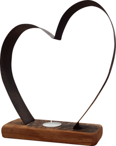 Large Heart Tea-Light Holder