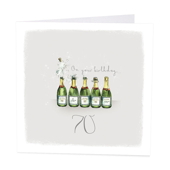 Card, Champagne At 70