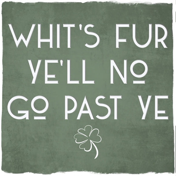 Card: Whit's Fur Ye...