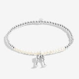 Bridal Pearl Bracelet 'Hooray For The Big Day'
