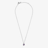 Crystal Affirmation, A Little Protection, Amethyst Necklace