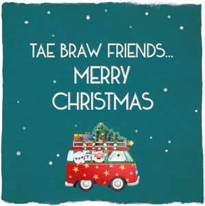 Tae Braw Friends Merry Christmas