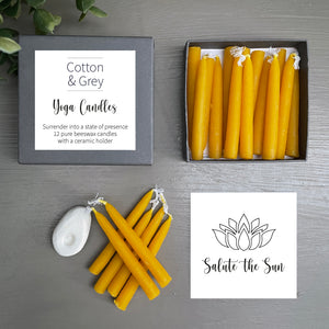 The Gift Of Time, Yoga Candles