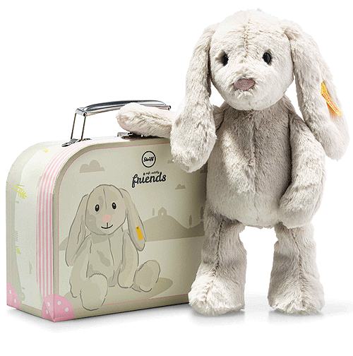 Steiff Hoppie Rabbit with Suitcase