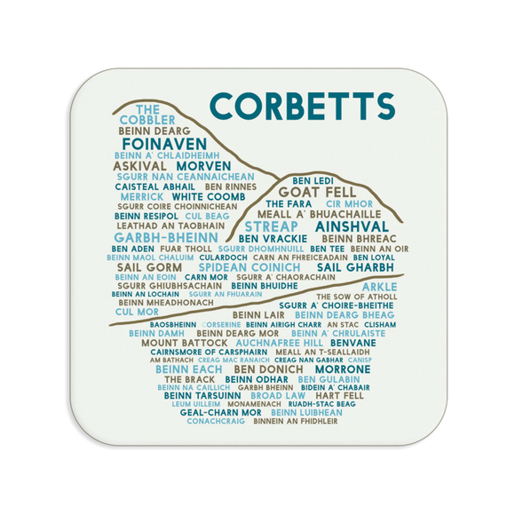 Hardboard Corbetts Coaster