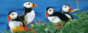 Puffins Tile 6 X  16