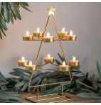 Xmas Tree Tealight Holder x 10