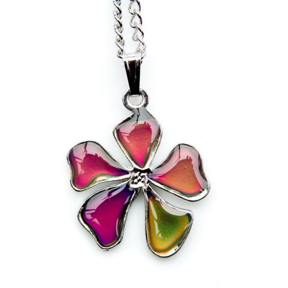 Mood Necklace Orchid