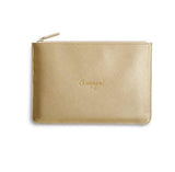 Perfect Pouch, Champagne! Metallic Gold