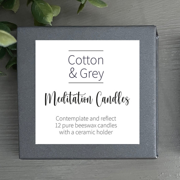 The Gift Of Time, Meditation Candles
