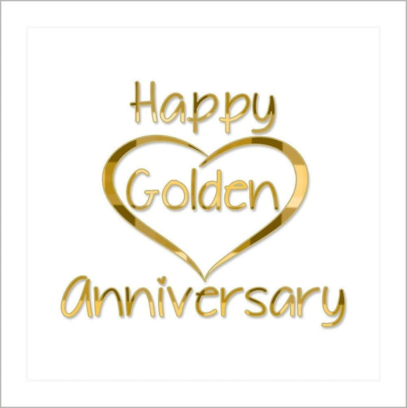 Card: Golden Anniversary