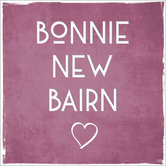 Card: Bonnie New Bairn (Pink)