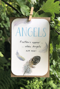 Keepsake Card, Angels