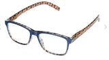 Marrakech Blue Multi Reading Glasses 3.0