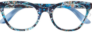 Marlow Blue Multi Reading Glasses 1.50