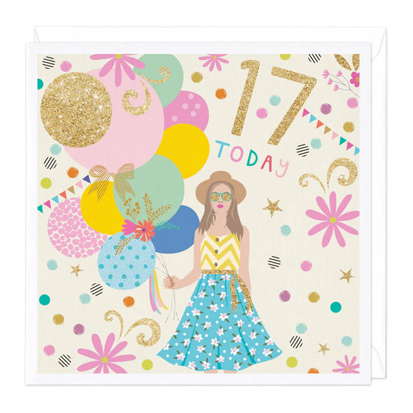 17 Today, Birthday Card