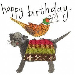 Happy Birthday Dog And Partridge
