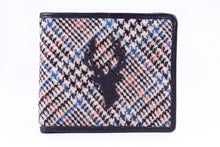 Stag Appliqué Prince Of Wales Islay Tweed Wallet