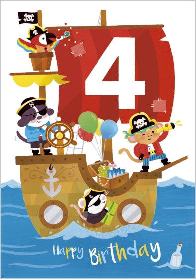 Age 4, Pirate Ship