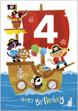 Age 4, Pirate Ship
