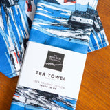The Bulloch Collection, Waverley Tea Towel, Blue
