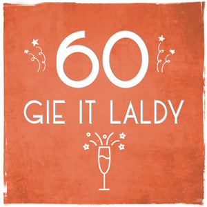 60 Gie It Laldy Card
