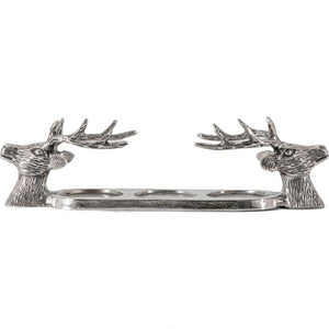 Stag Candleholder Aluminium