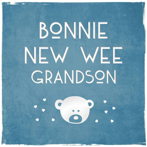New Wee Grandson Card